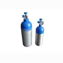 high pressure capacity aluminum medical oxygen gas tank cylinder